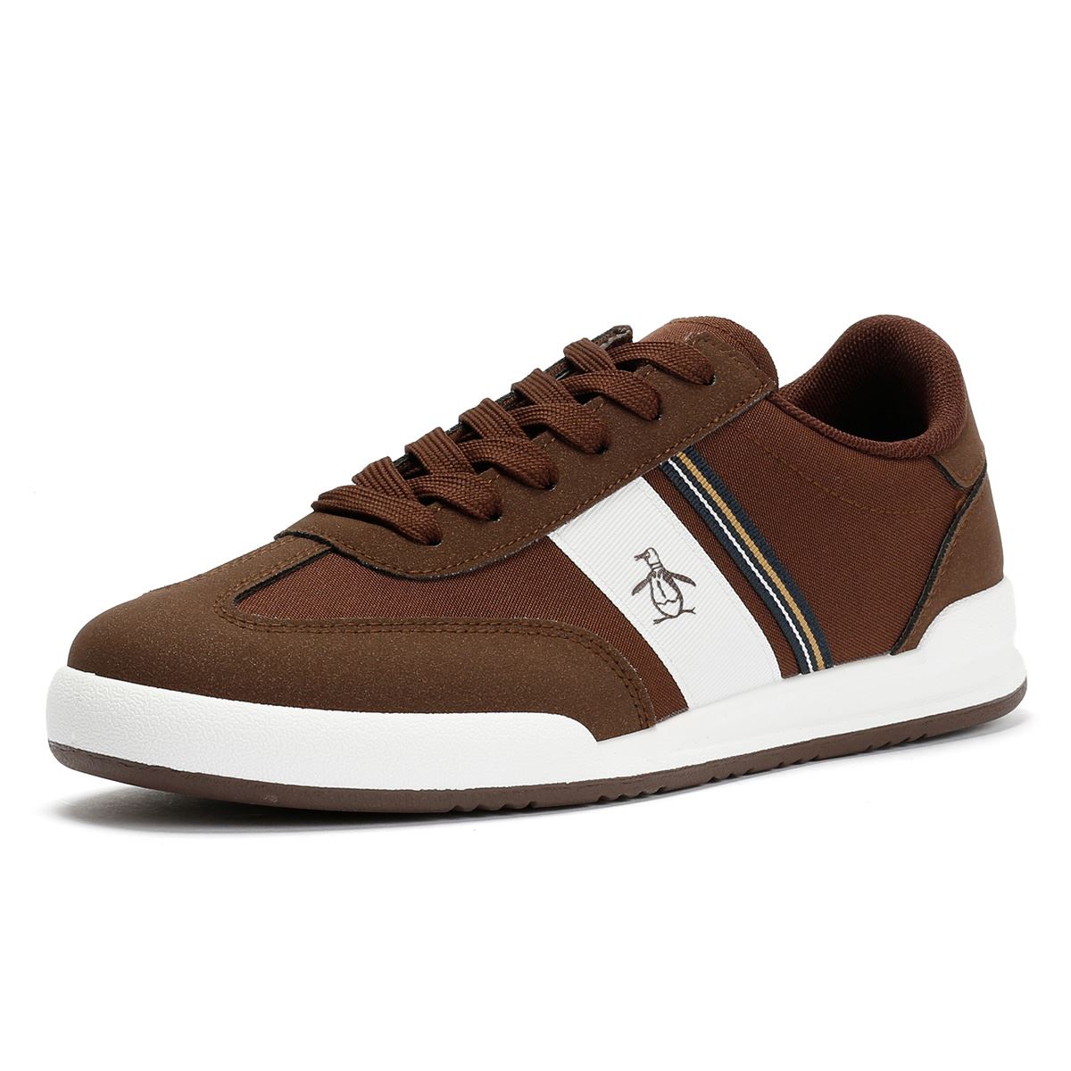 Penguin Gaz Men's Chocolate Trainers