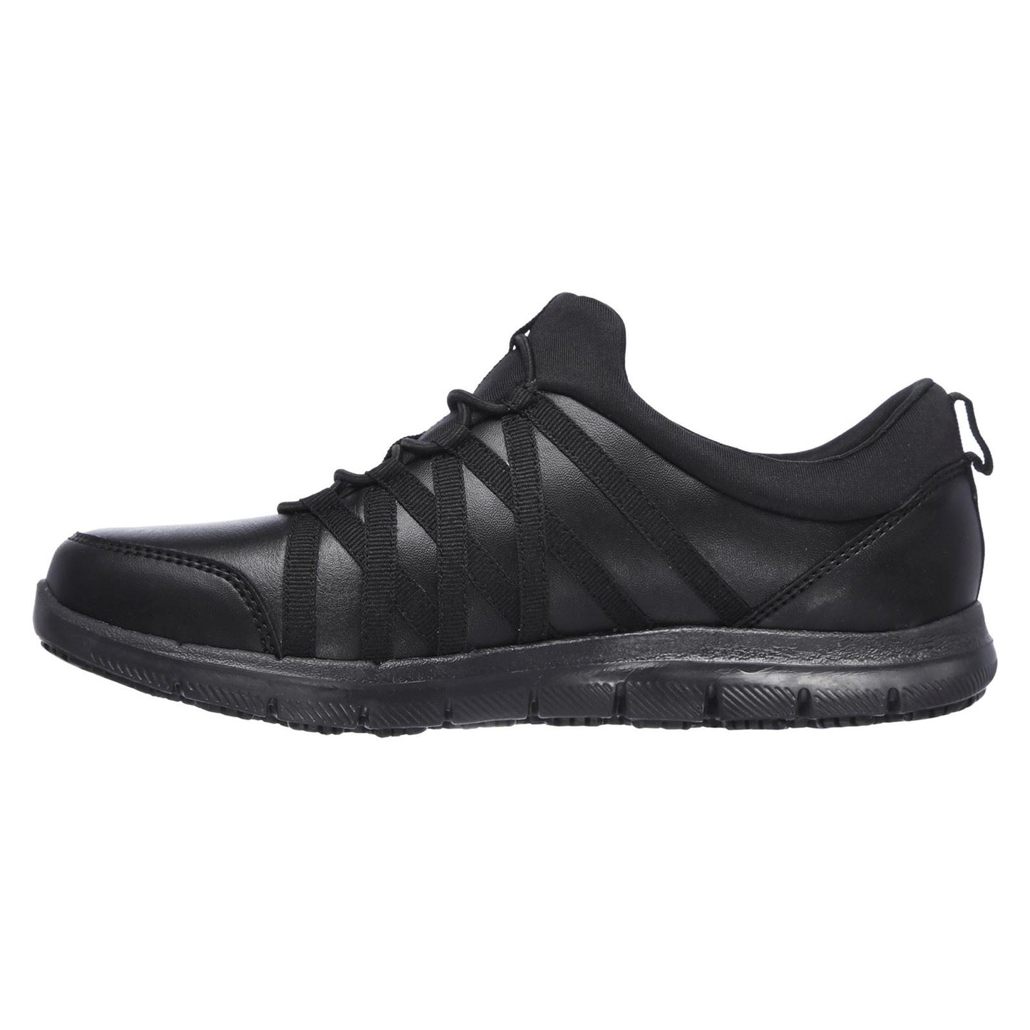 Skechers Workwear Ghenter Dagsby Leather Women's Black Trainers