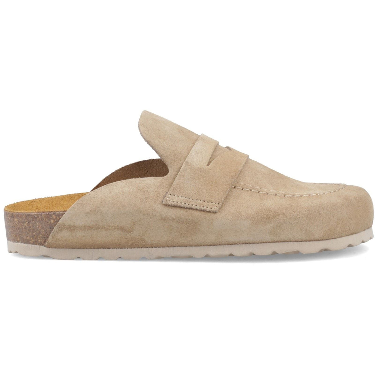 Hush Puppies Briar Closed Toe Suede Women's Taupe Mules