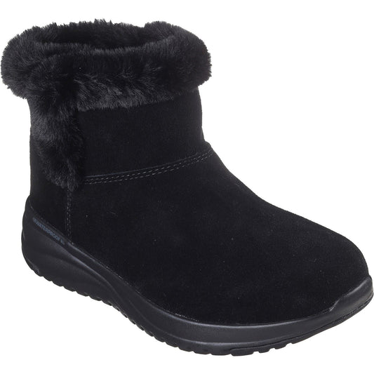Skechers Women's On-the-GO Stellar - Cozy Step Shoe in Black