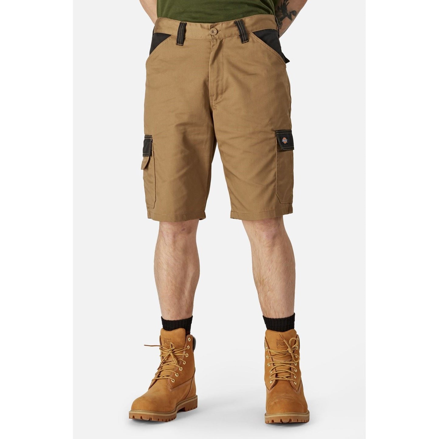 Dickies Men's Everyday Short in Antique Penny/Black