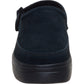 HEYDUDE Austin Lift Suede Women's Black/Black Clogs