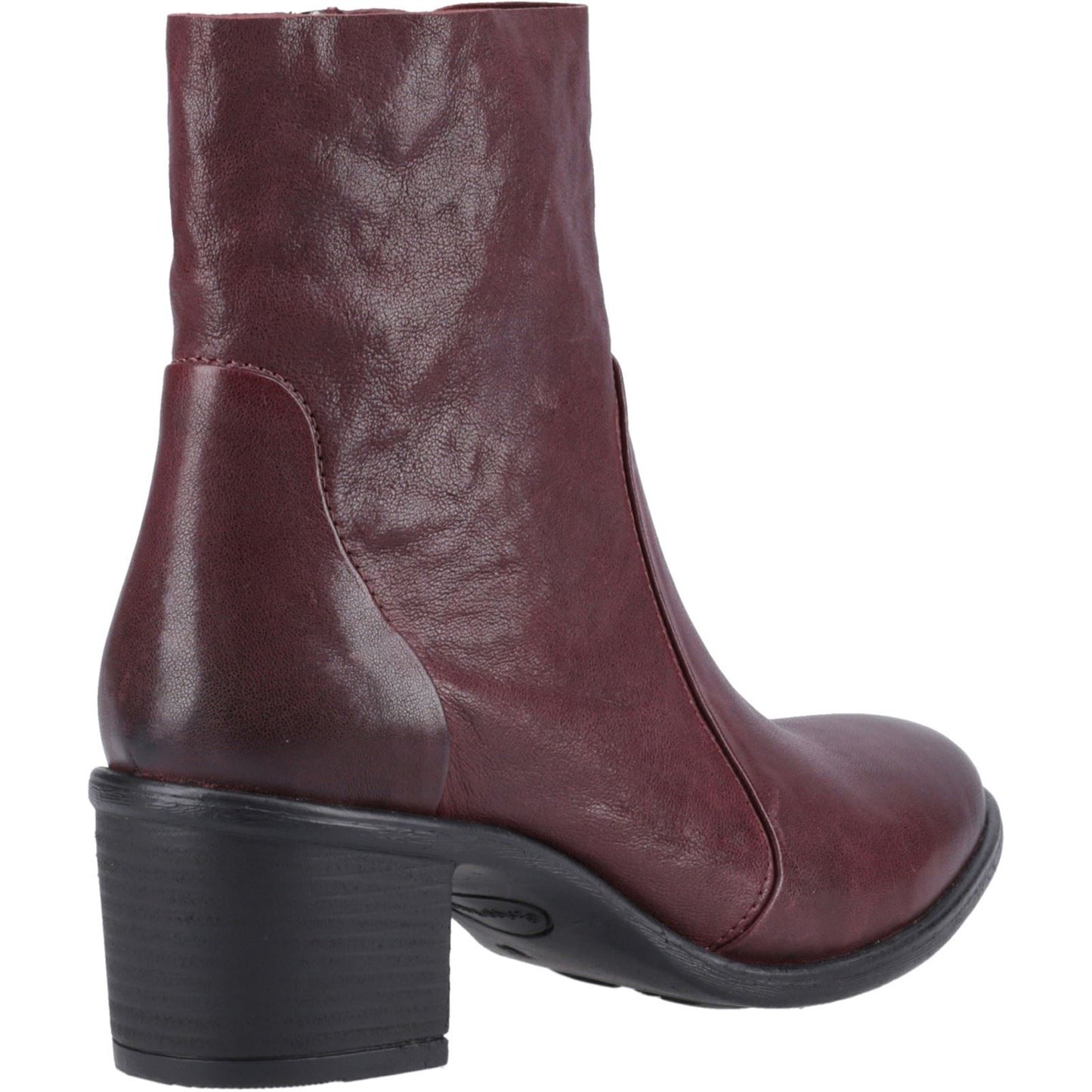 Hush Puppies Winona Leather Women's Plum Boots