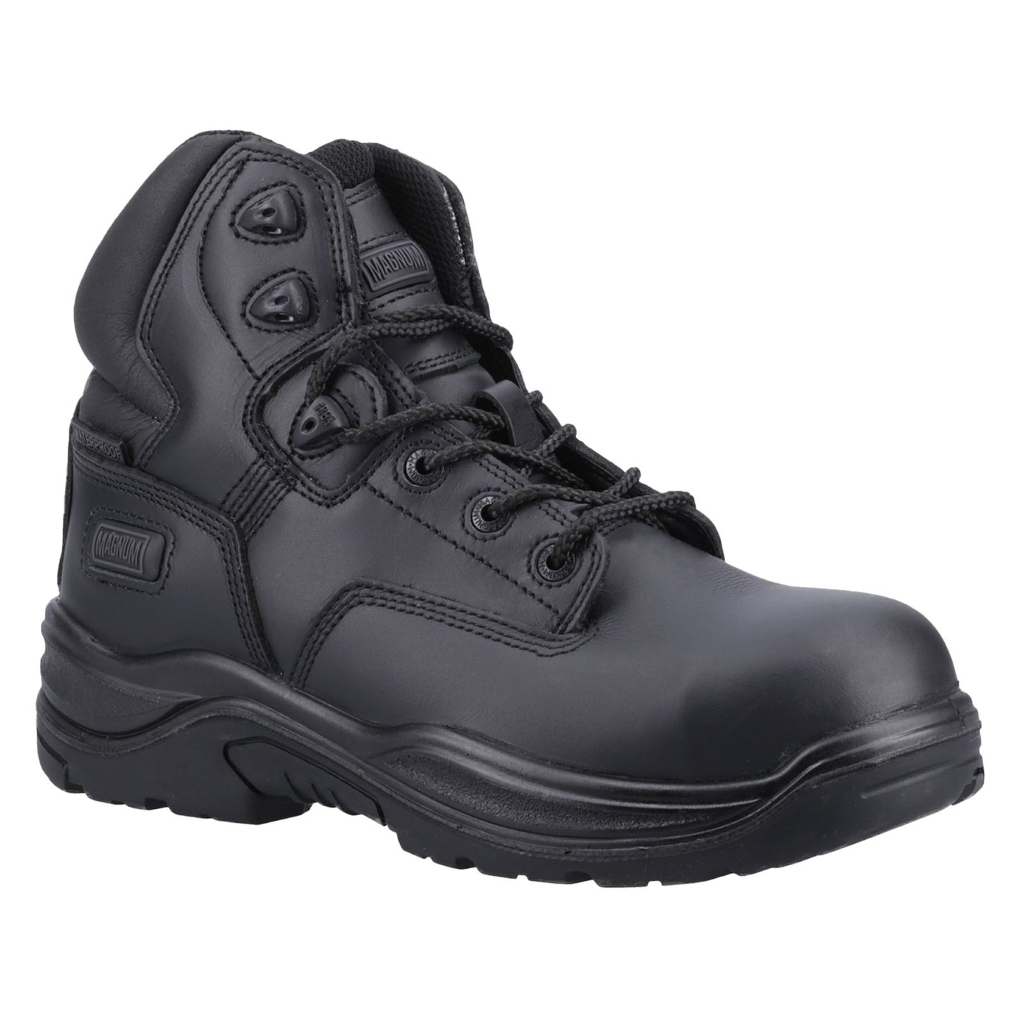 Magnum Responder Side-Zip CT CP WP Uniform Safety Boot in Black