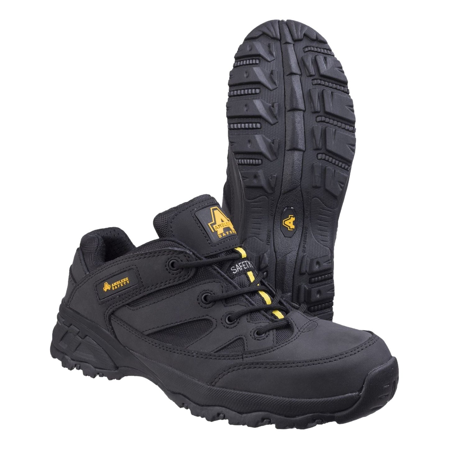 Amblers Safety Men's FS68C Fully Composite Metal Free Safety Trainer in Black