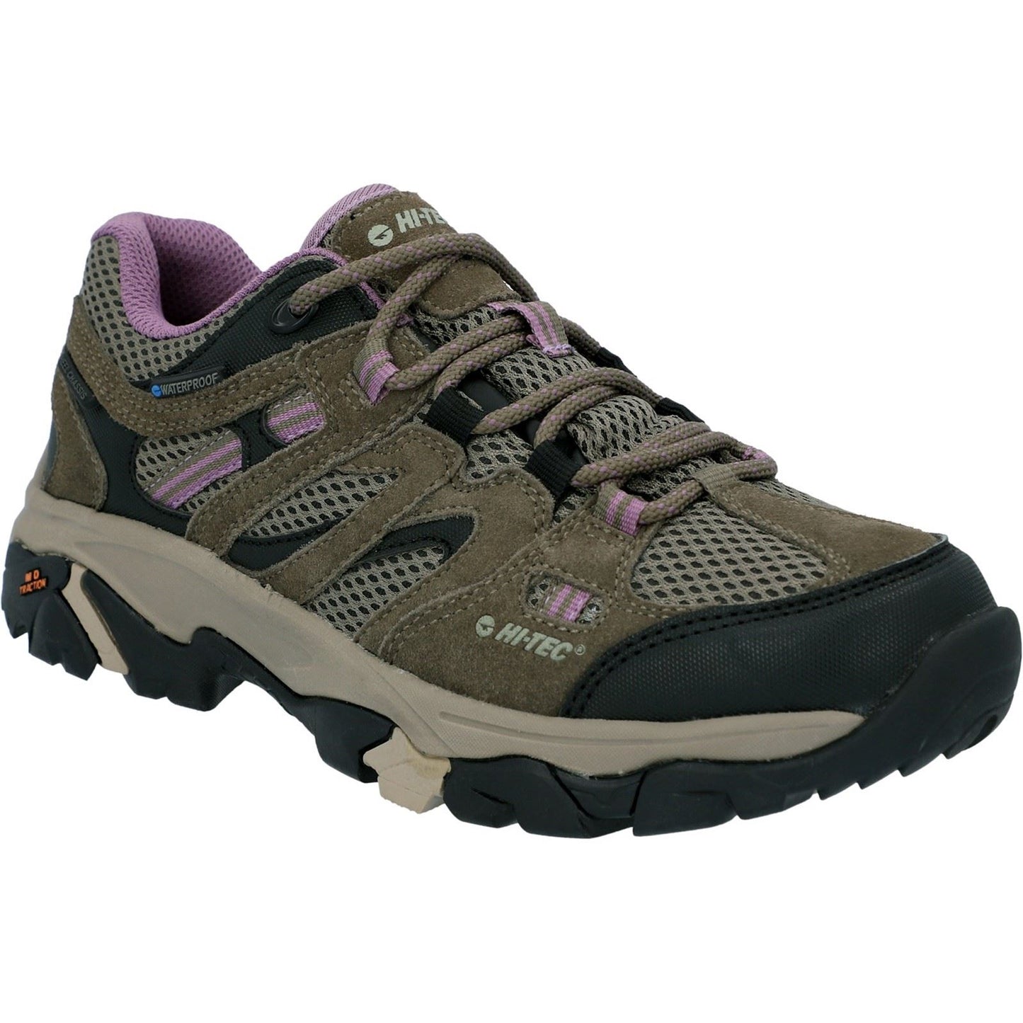 Hi-Tec Apex Lite Low Polyester Women's Taupe Hiking Boots