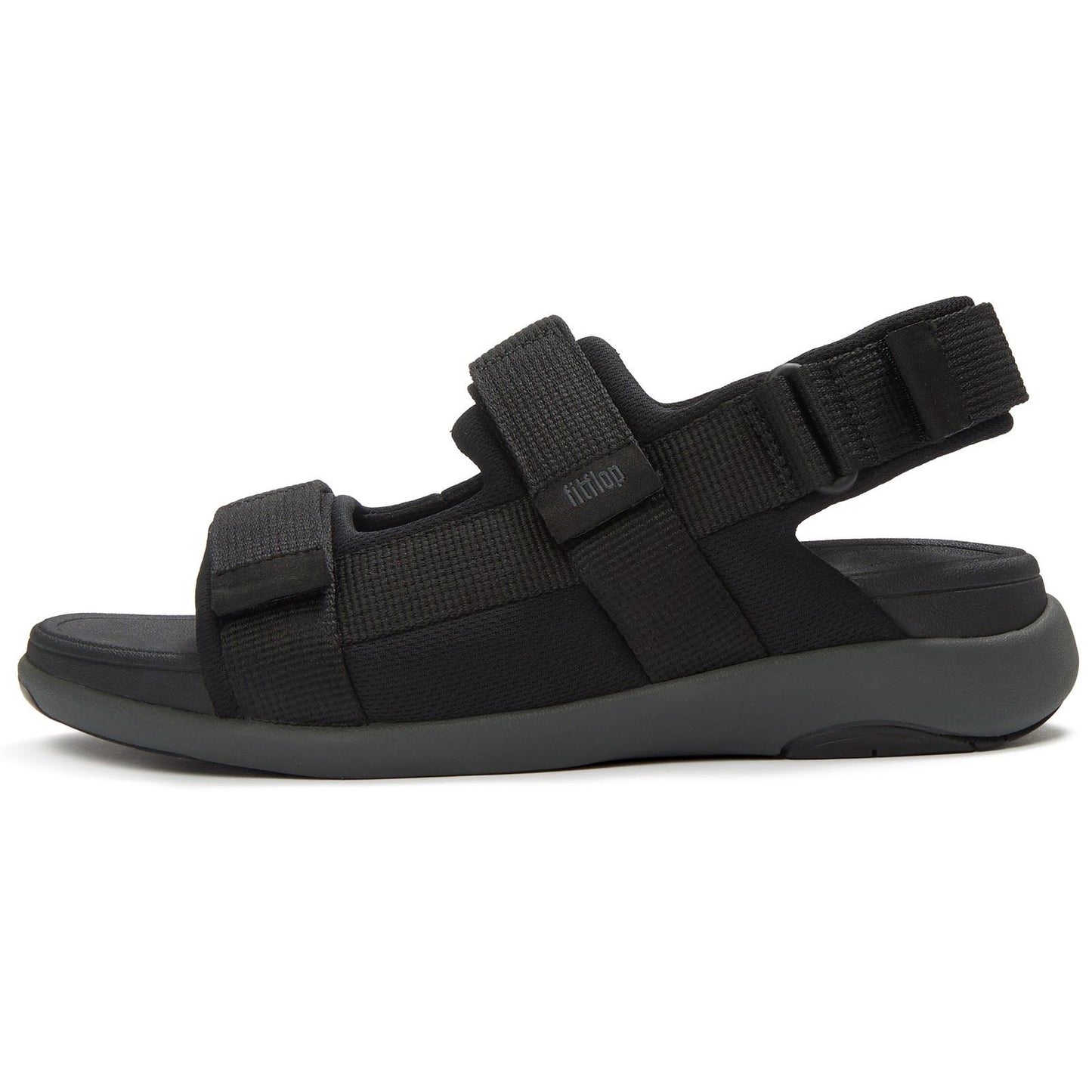 Fitflop F-Mode Go Polyester Men's Black Sandals