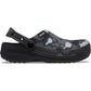 Crocs Classic Crafted Camo Textile Blend Men's Black Clogs