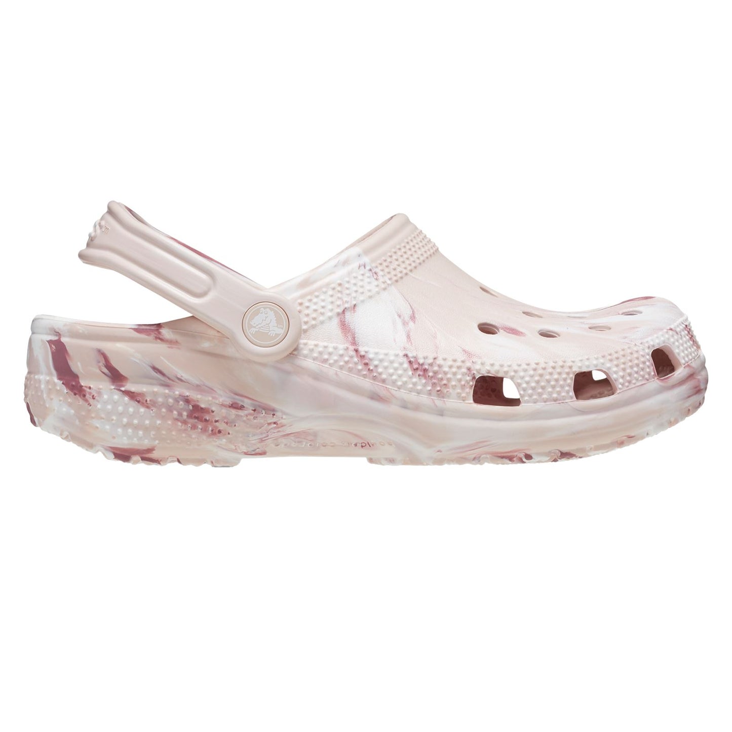 Crocs Unisex Classic Marbled Clog in Quartz