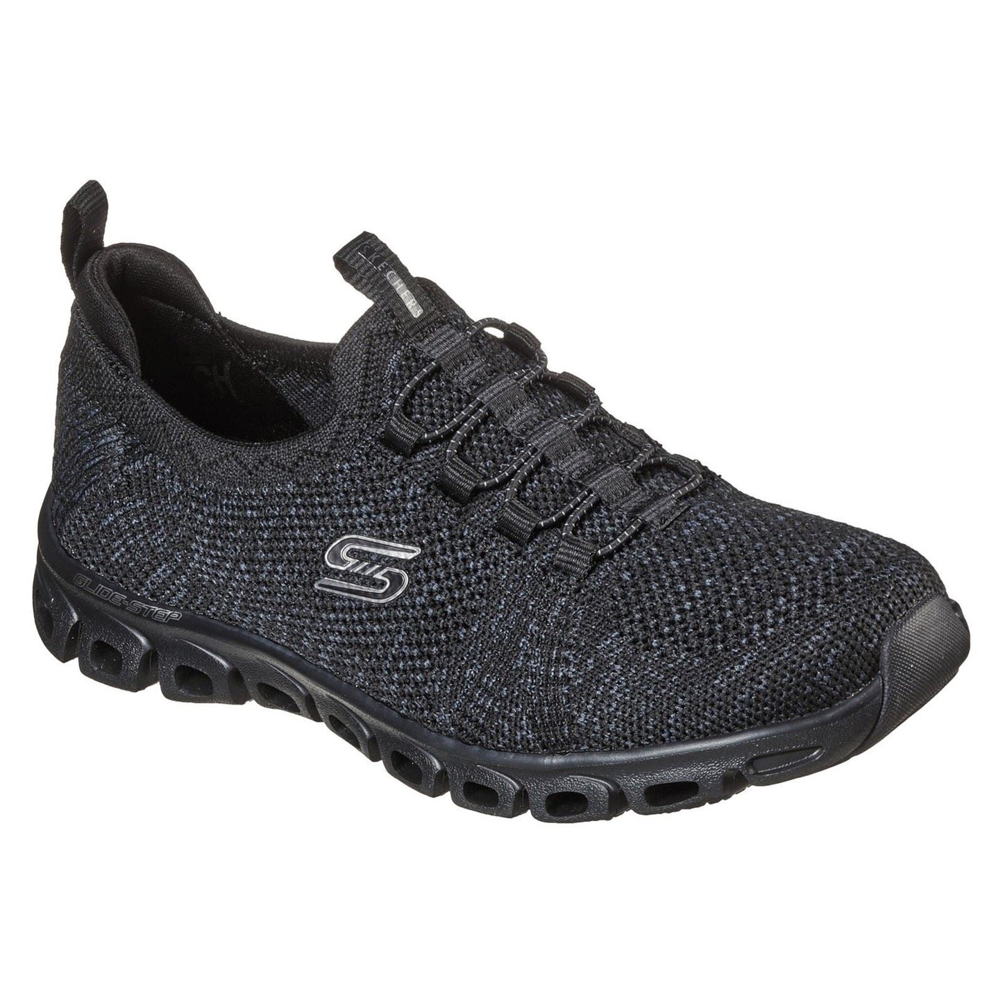 Skechers Women's Glide Step Grand Flash Shoe in Black
