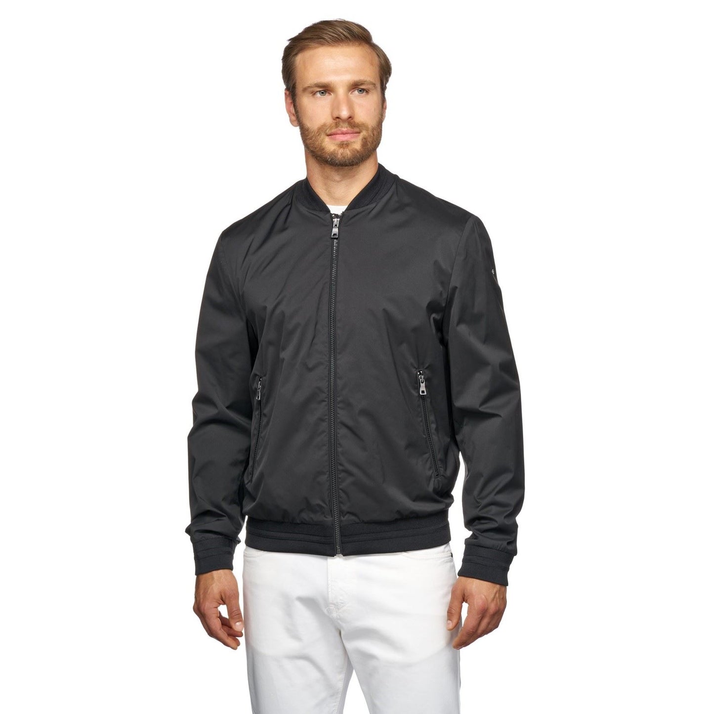 Geox Men's M AVOLA BOMBER in Black