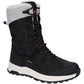 Hi-Tec Sophia Nylon Women's Jet Black/Festival Fuchsia Winter Ankle Boots