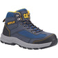 Caterpillar Men's Elmore Mid Safety Hiker in Navy