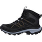 Hi-Tec Infuse Mid Polyester Women's Black/Artisans Gold Hiking Boots
