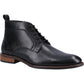 Hush Puppies Declan Lace Leather Men's Black Boots