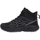 Hi-Tec Litespeed Mid Polyester Men's Black/Carbon Grey Hiking Boots