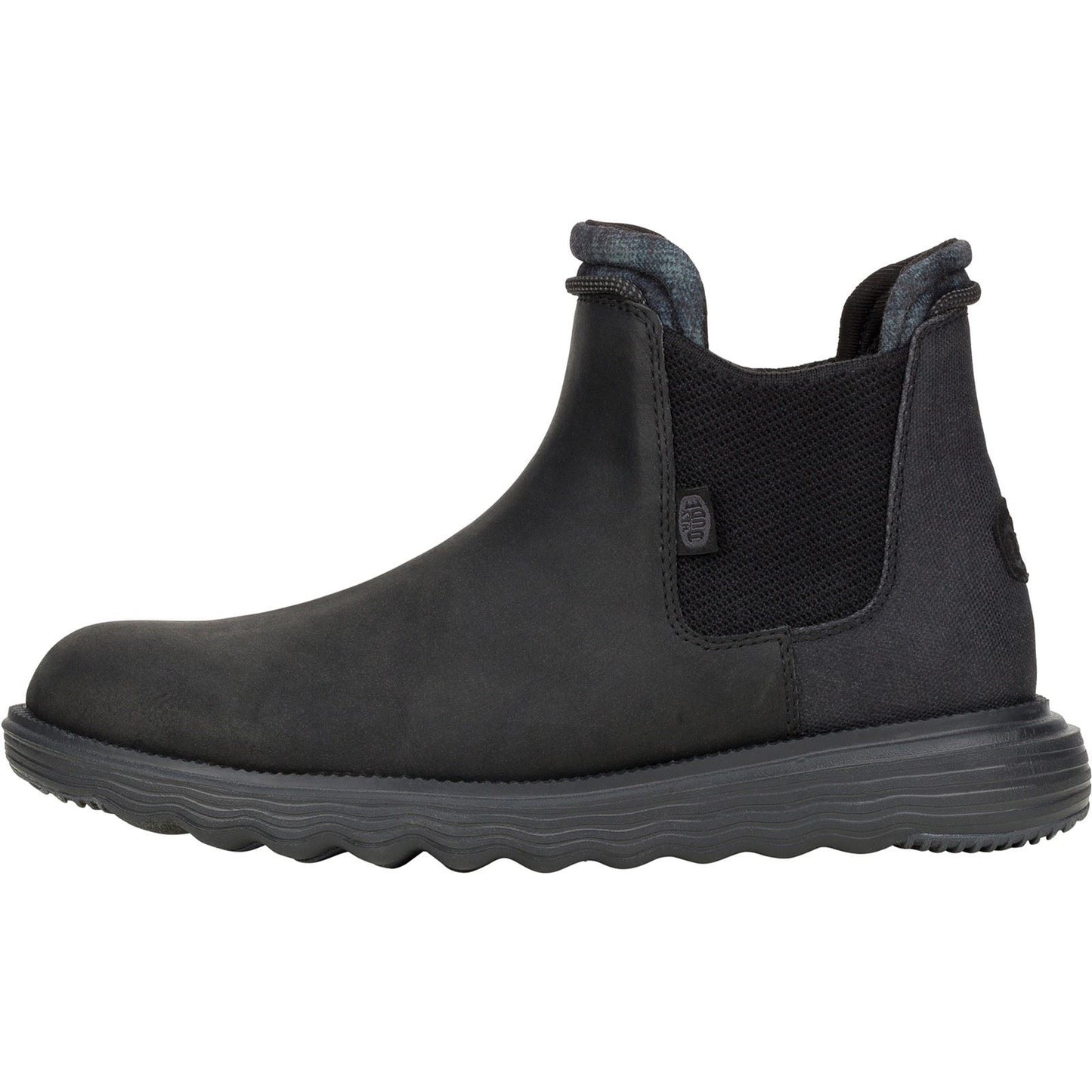 HEYDUDE Men's Branson Classic Boots in Black