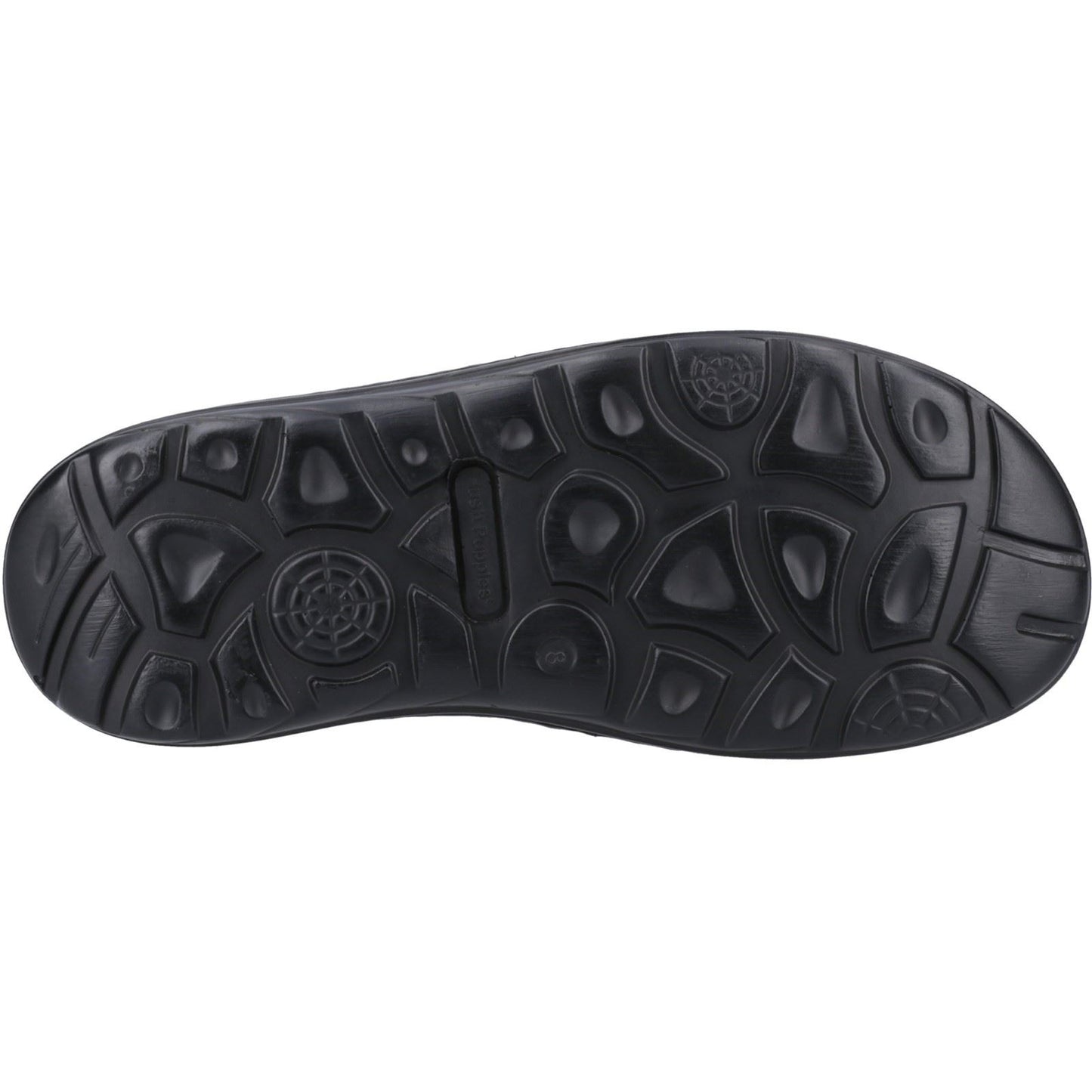 Hush Puppies Archer Leather Men's Black Sandals