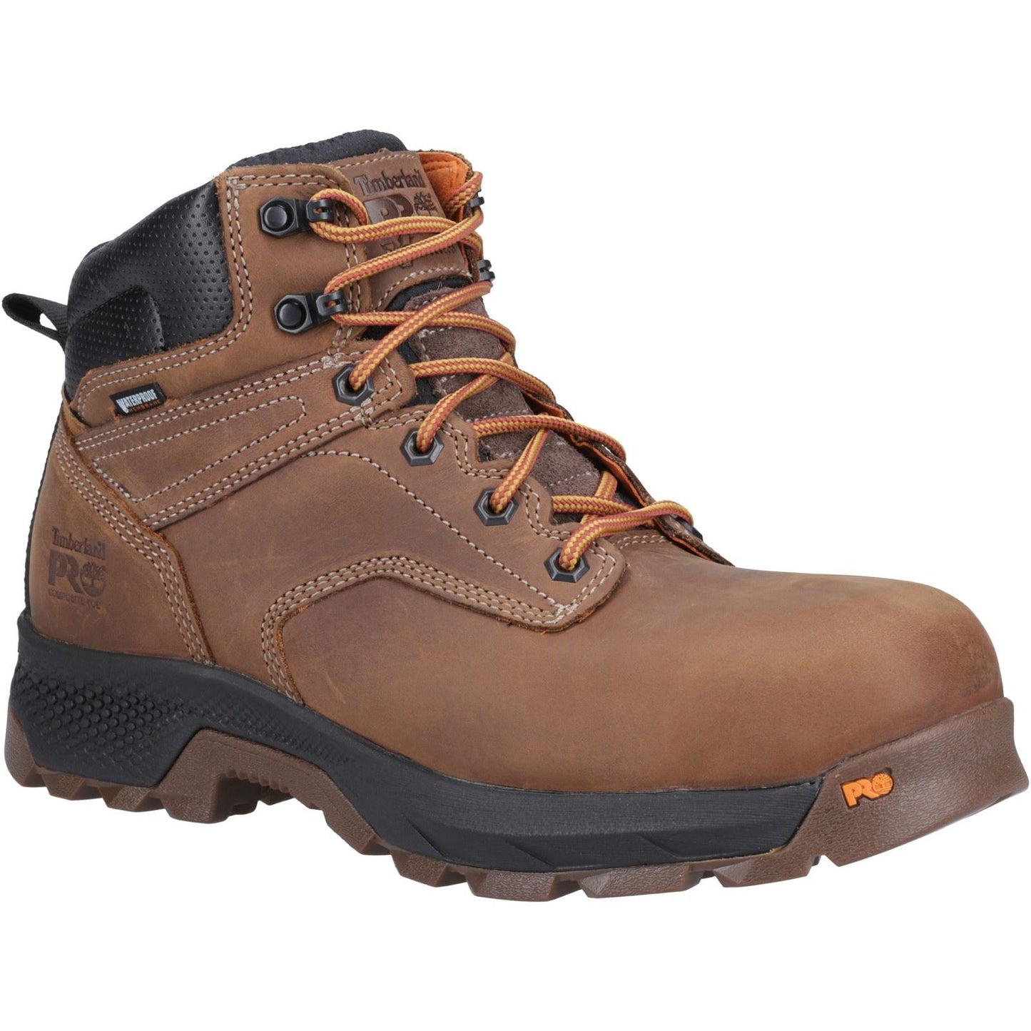 Timberland Pro Men's Titan 6" Safety Boot in Brown