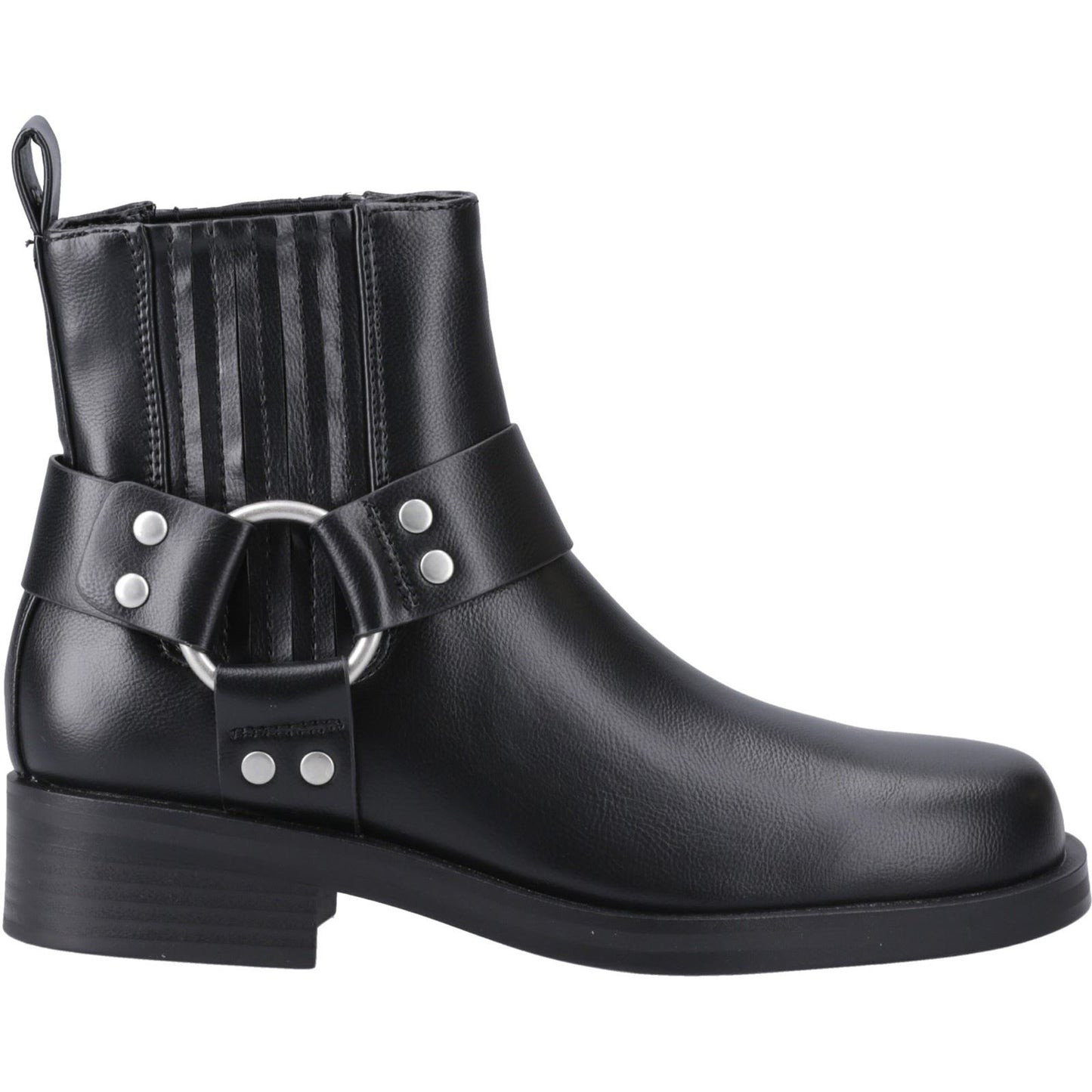 ONLY Women's Bax-2 Short Biker Boot in Black