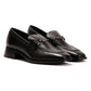Osprey London The Islington Leather Women's Black Loafers