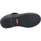 Hush Puppies Bianca Leather Youth Black Shoes