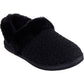 Skechers Cozy Campfire Frosty Promise Polyester Women's Black Slippers