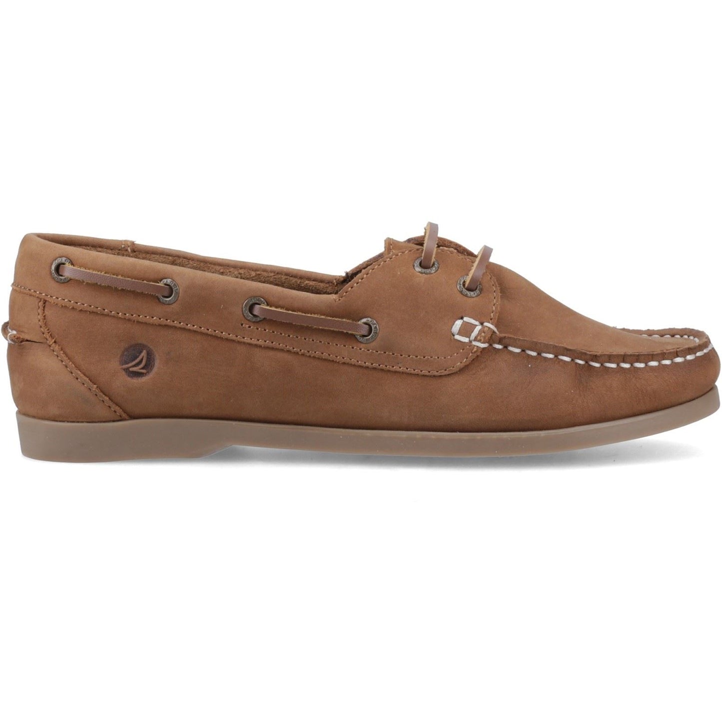 Sperry Balboa 2 Eye Boat Nubuck Women's Tan Boat Shoes