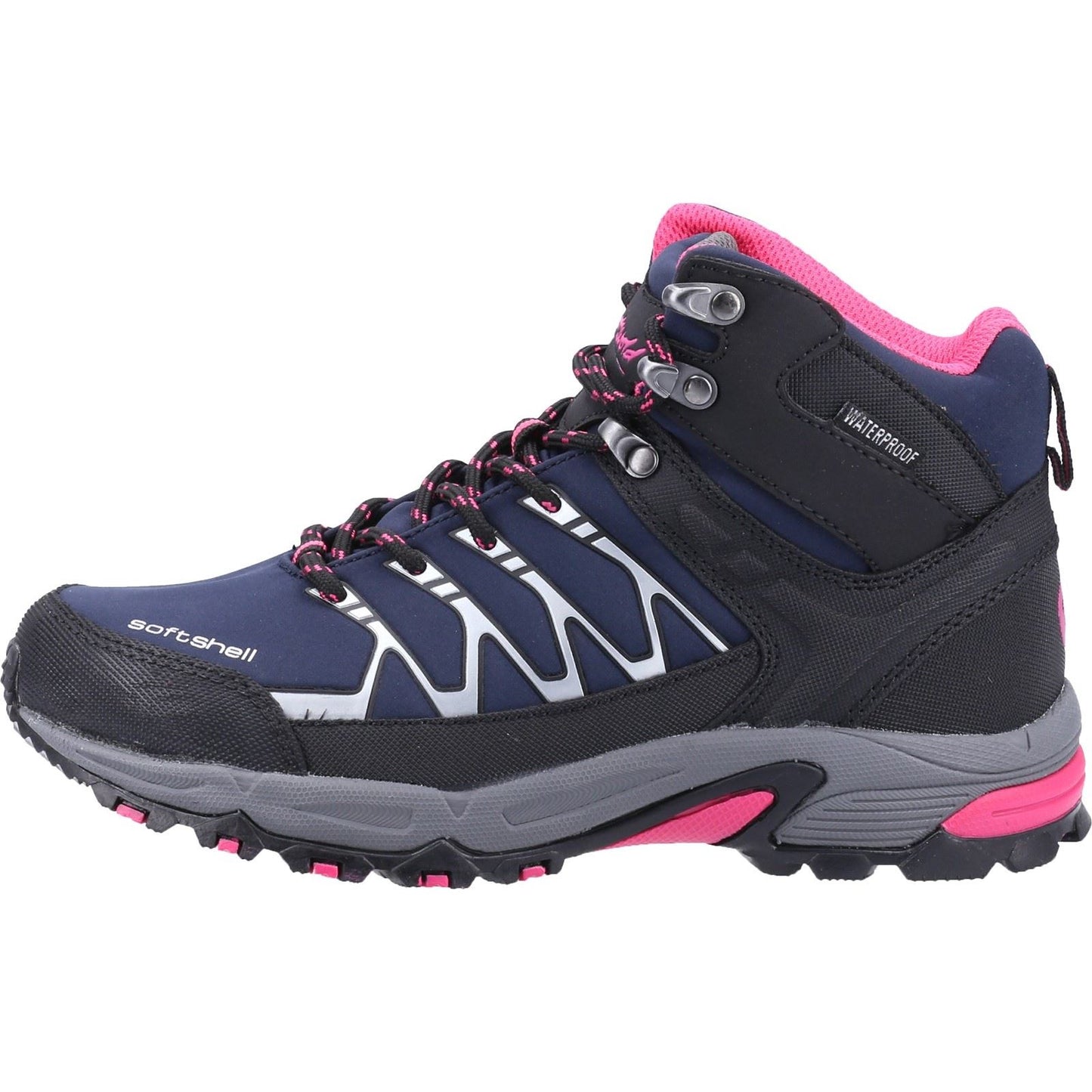 Cotswold Women's Abbeydale Mid Hiker in Navy/Black/Fuchsia
