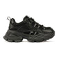 Buffalo Saturn Lace Women's Black Trainers