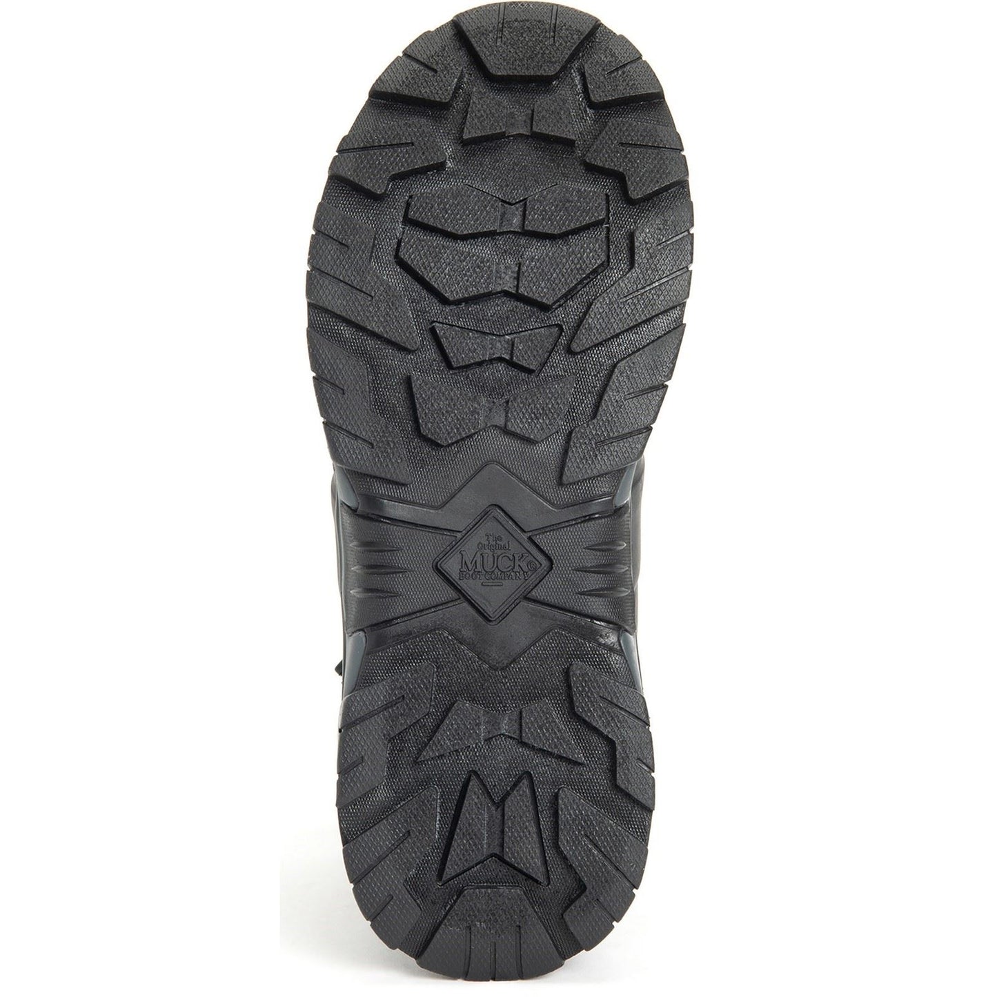Muck Boots Men's Apex Mid Zip Wellingtons in Black/Dark Shadow