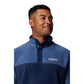 Columbia Steens Mountain Half Snap II Men's Blue Fleece Jacket