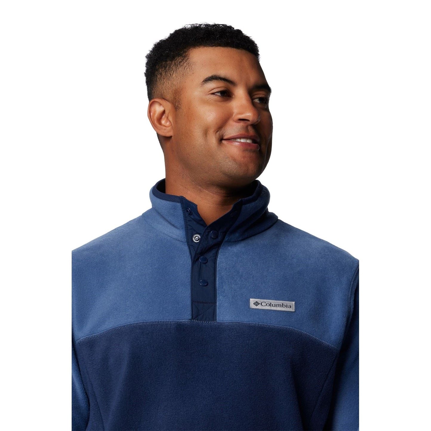Columbia Steens Mountain Half Snap II Men's Blue Fleece Jacket