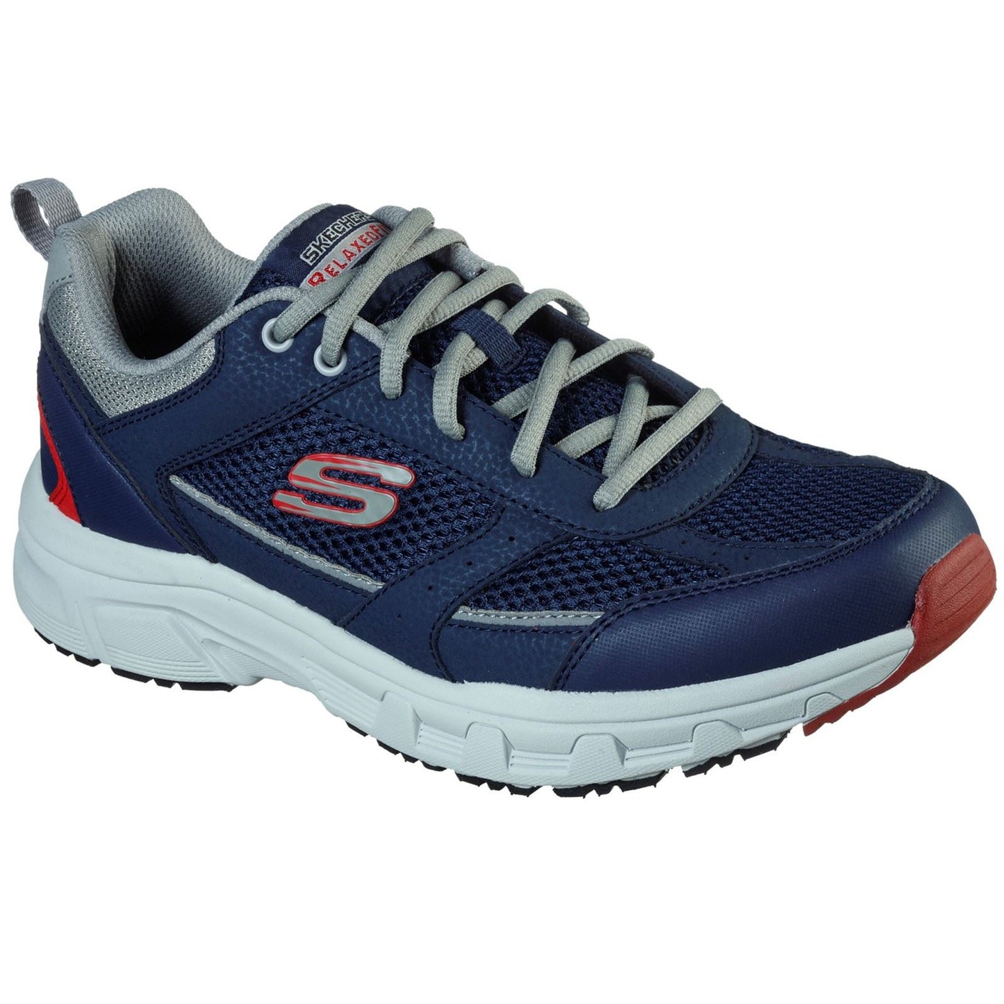 Skechers Men's Oak Canyon Verketta Trainers in Navy/Grey