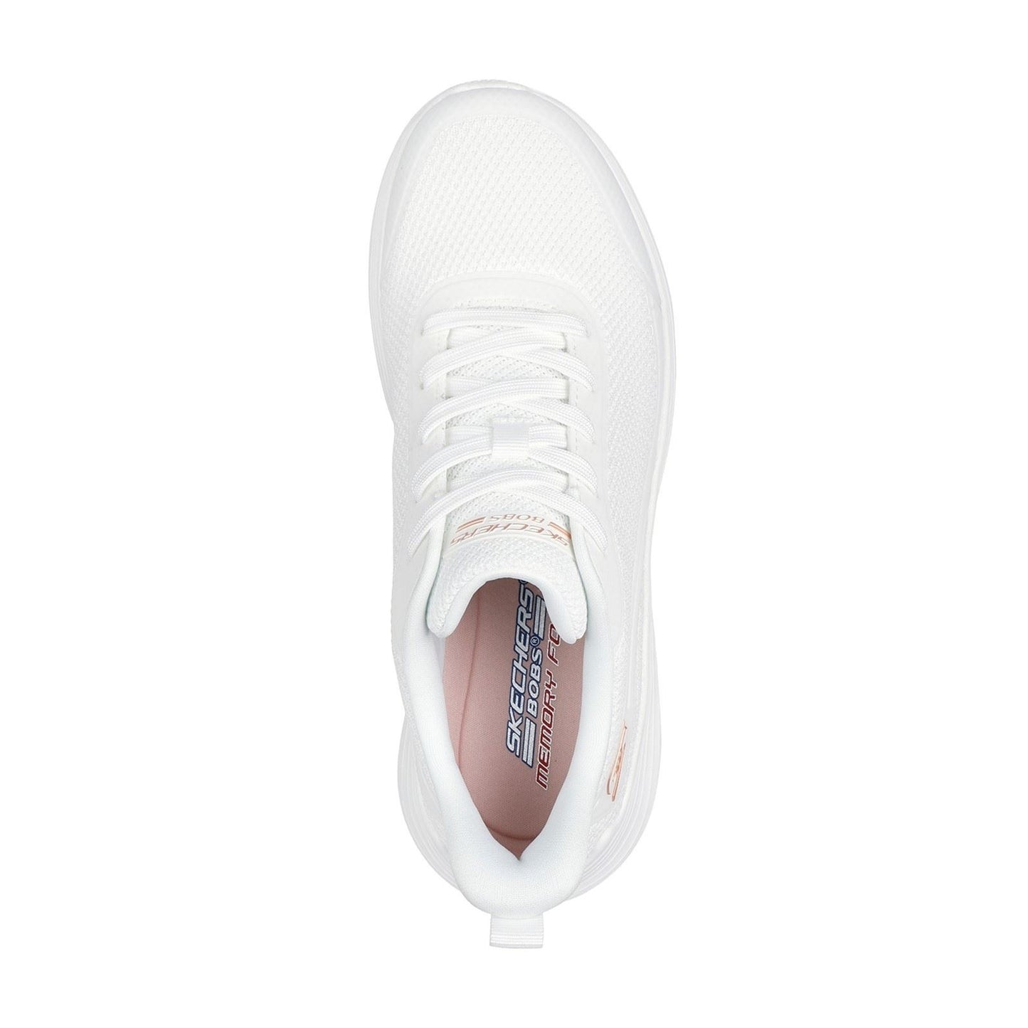 Skechers Women's Bobs Squad Waves Still Wading Trainers in White