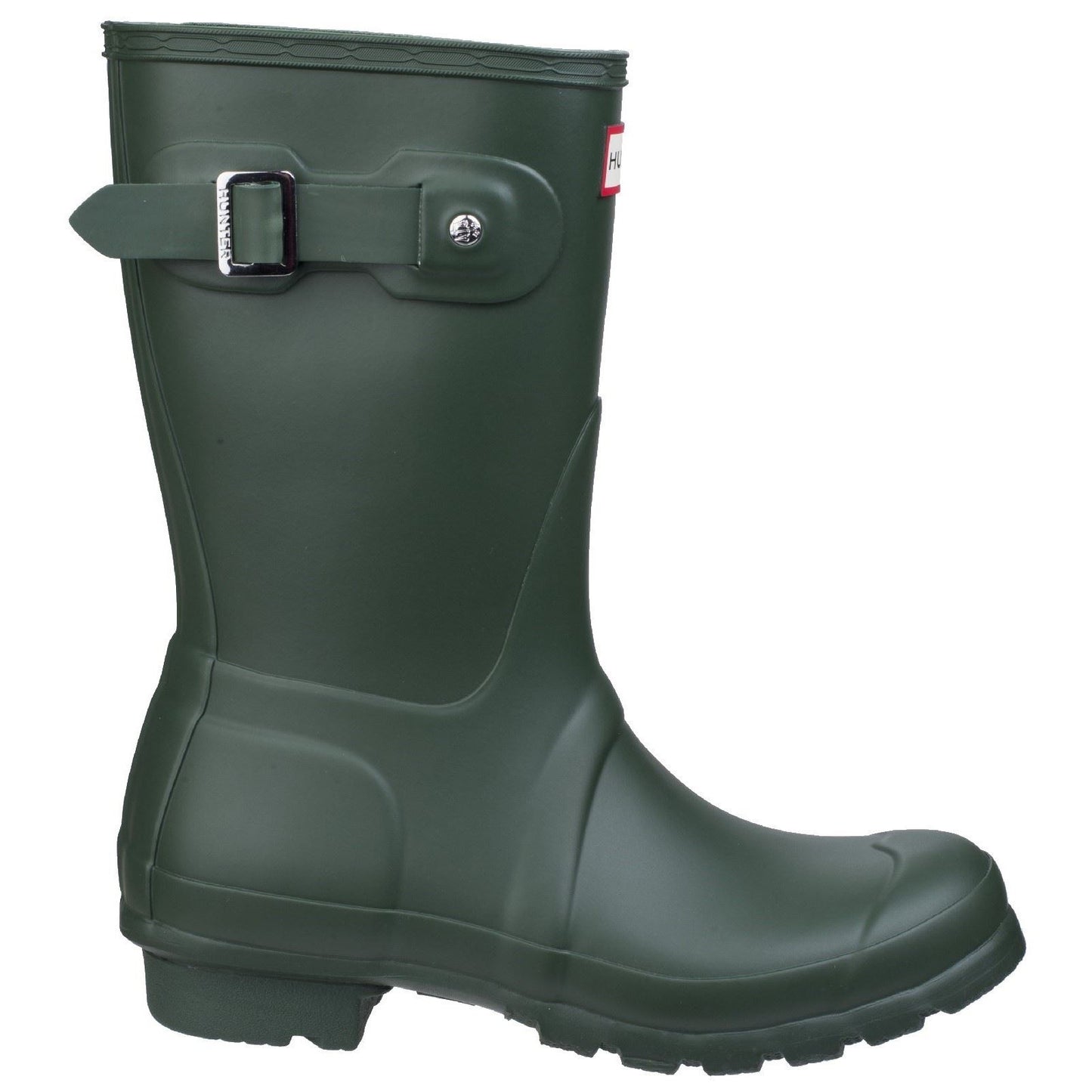 Hunter Women's Original Short Wellington Boots in Hunter Green