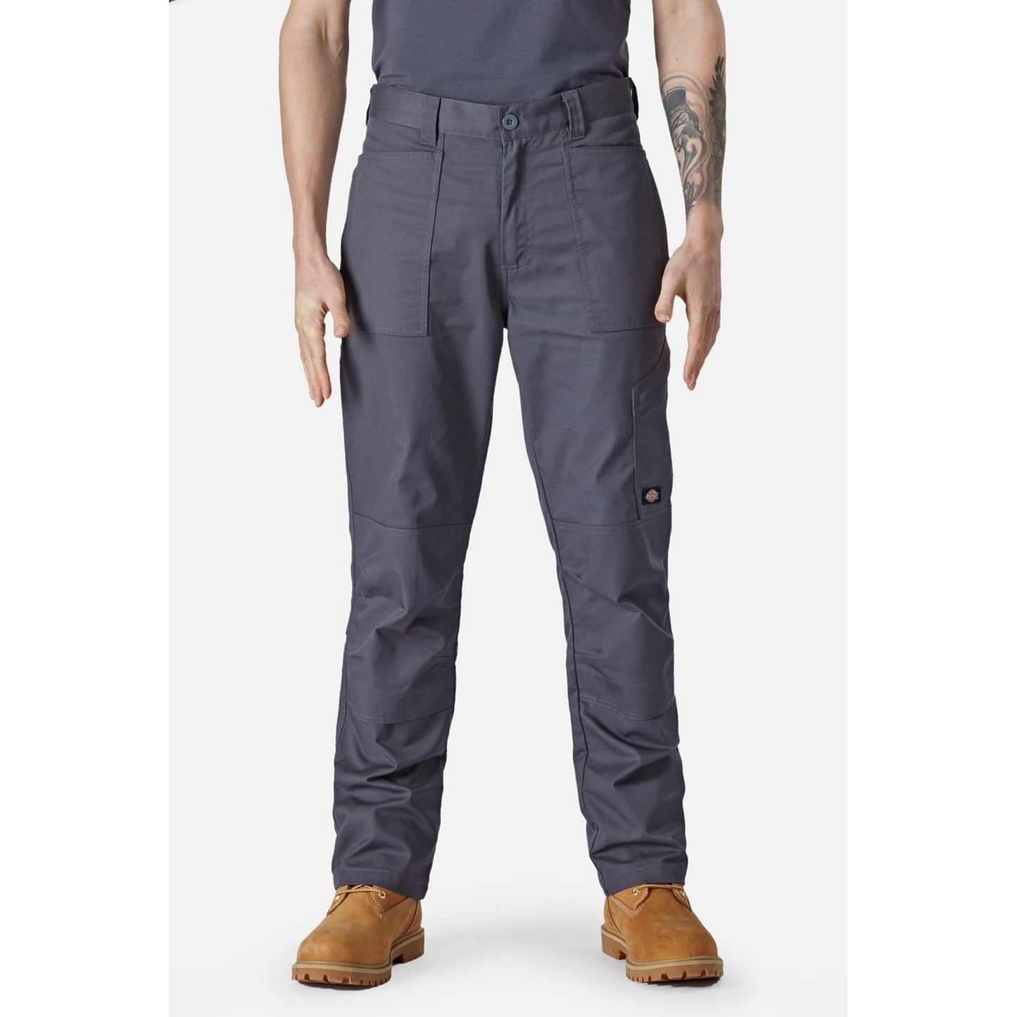 Dickies Men's Action Flex Trouser in Thunder Grey