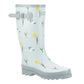 Cotswold Wildflower Tall Rubber Women's Mint Wellington Boots