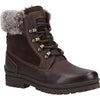Cotswold Evenlode Leather Women's Brown Winter Ankle Boots