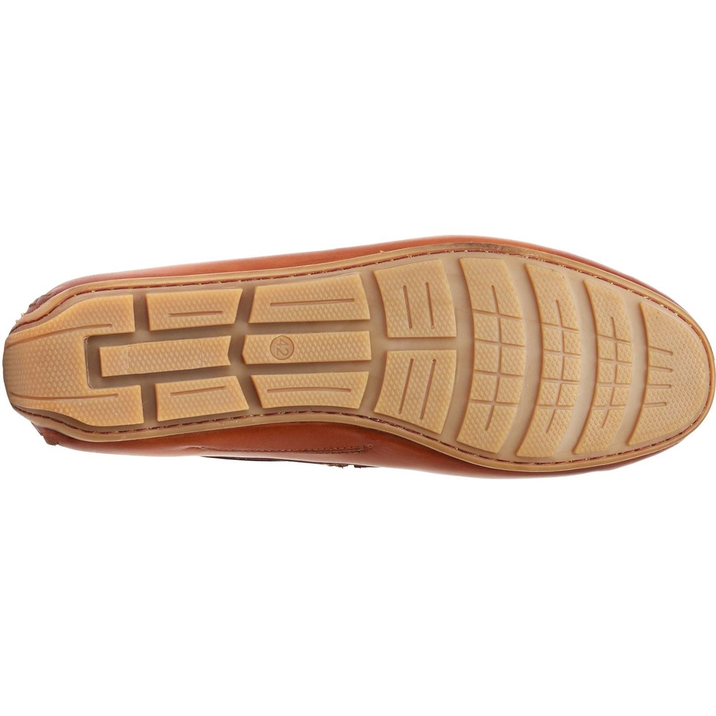 Base London Men's Brooks Driver Shoe in Burnt Tan