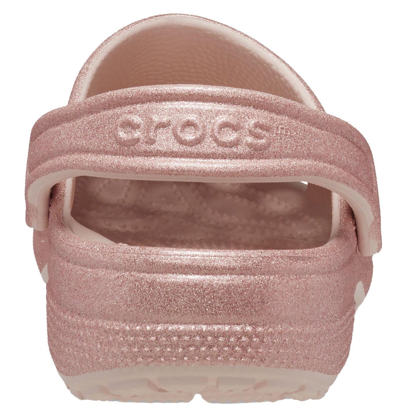 Crocs Unisex Classic Glitter Clog in Quartz