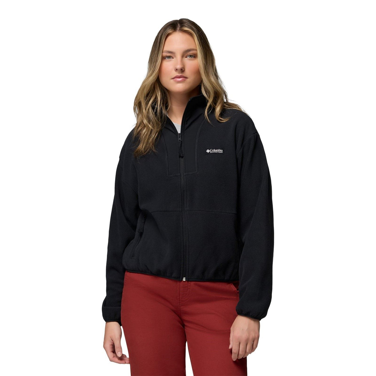 Columbia Sequoia Grove II Full Zip Women's Black Fleece Jacket