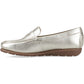 Hush Puppies Shelby Leather Women's Gold Loafers