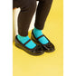 Hush Puppies Betty Patent Leather Junior Black Shoes