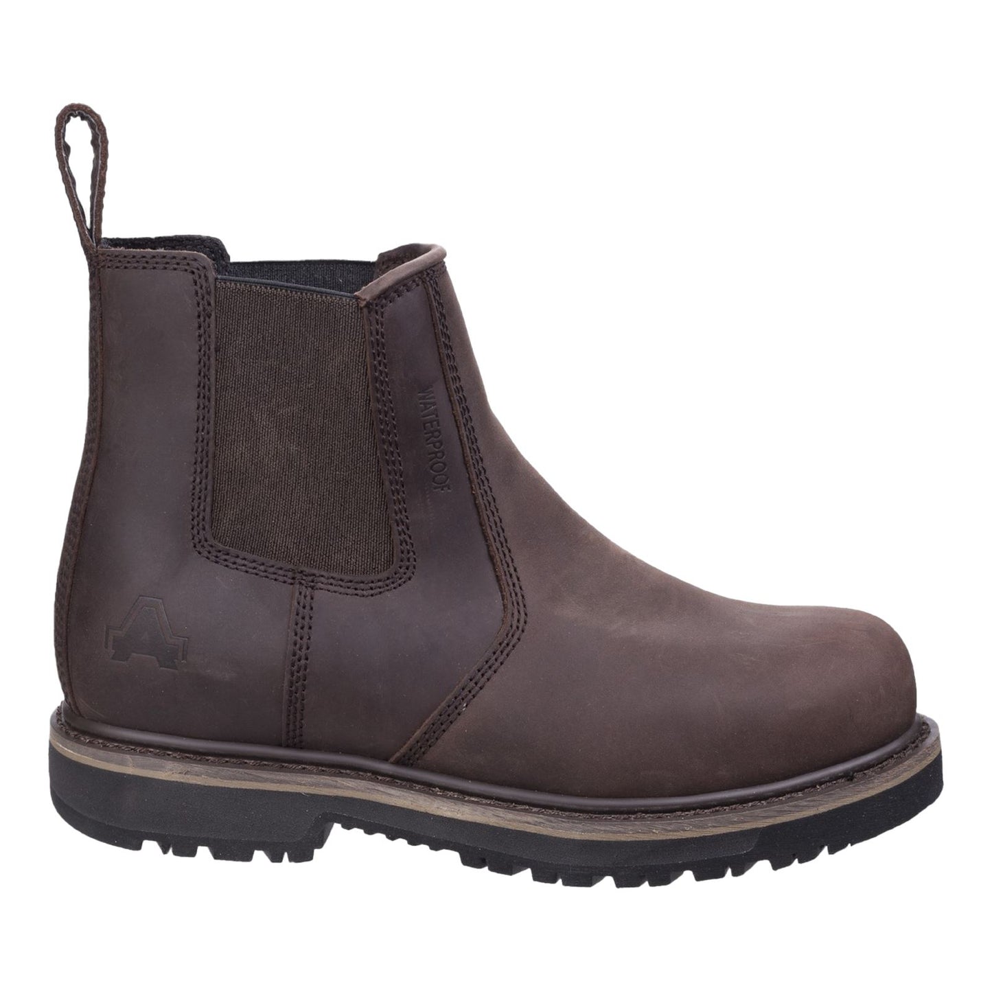 Amblers Safety Men's AS231 Dealer Safety Boot in Brown