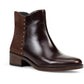 Geox D Camexia Leather Women's Dark Brown Boots