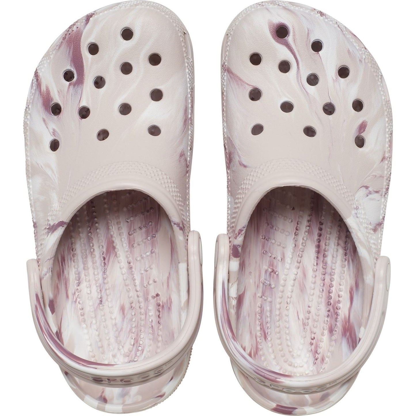 Crocs Unisex Classic Marbled Clog in Quartz