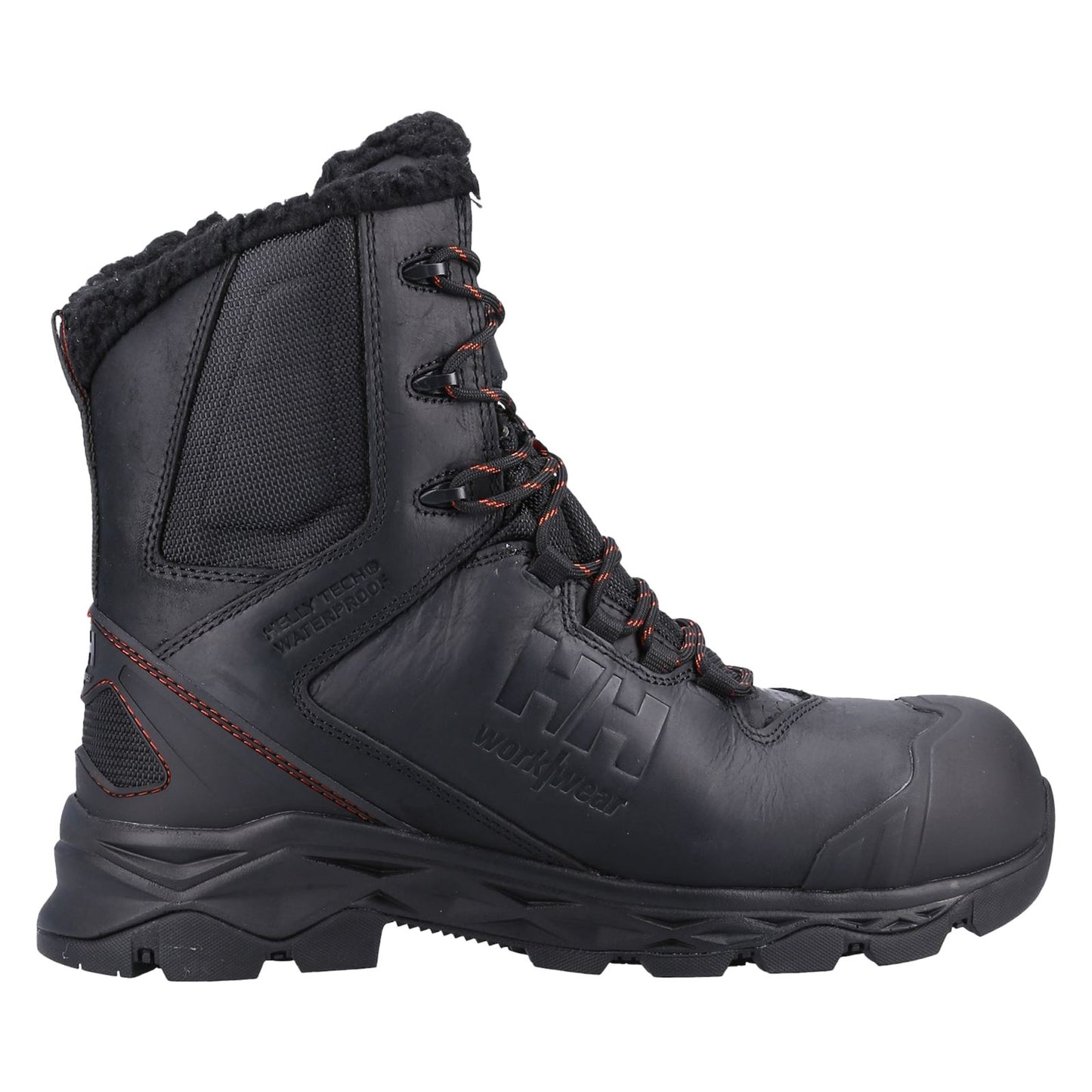 Helly Hansen Workwear Unisex Oxford Winter Tall Side-Zip S3 Safety Boot in Black
