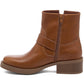 Rocket Dog Freddie Titan Polyurethane Women's Cognac Heeled Ankle Boots