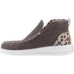 HEYDUDE Women's Denny Heavy Canvas Boot in Leopard